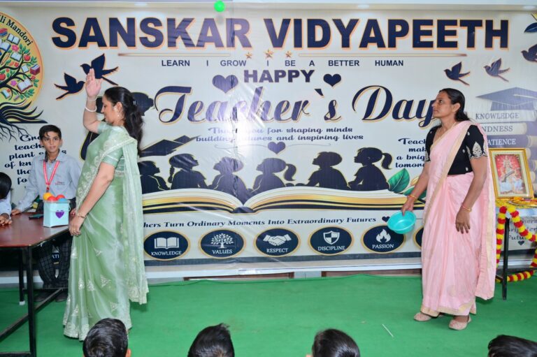 Teacher's Day celebration at Sanskar Vidyapeeth – photo 46
