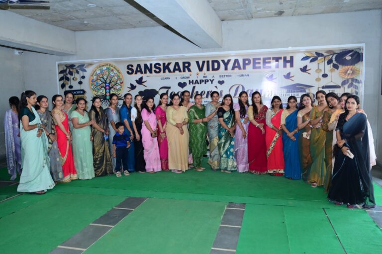 Teacher's Day celebration at Sanskar Vidyapeeth – photo 65